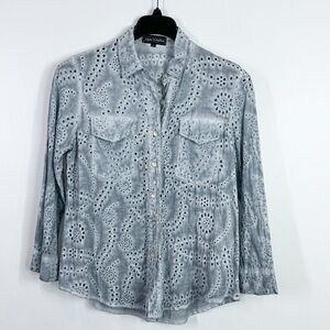 Gray Button Down Shirt